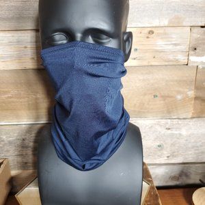 Unisex Bandit-Style Dark Blue Tube Mask - Sweatband
